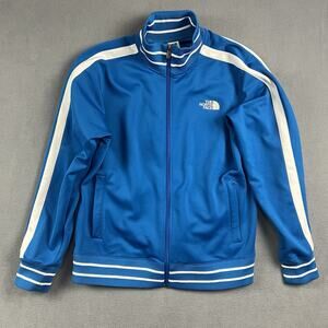 North Face Jacket Mens Large Blue A5 Series Full Zip Athletic Casual Track